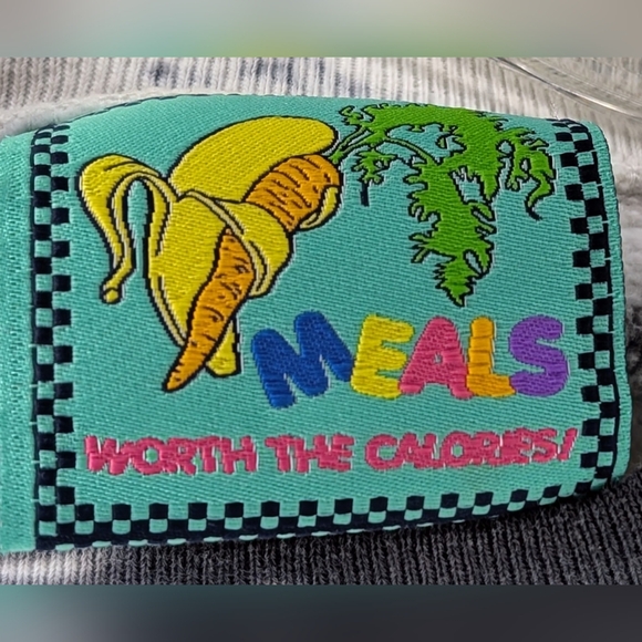 Meals Chef Top in Blue Cheese Size XL - Picture 3 of 5